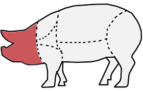 Salumificio Lenzi - Taglio maiale-soprassata